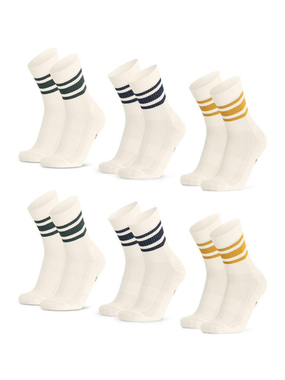 DANISH ENDURANCE Socken Damen Baumwolle gelb, ONE SIZE