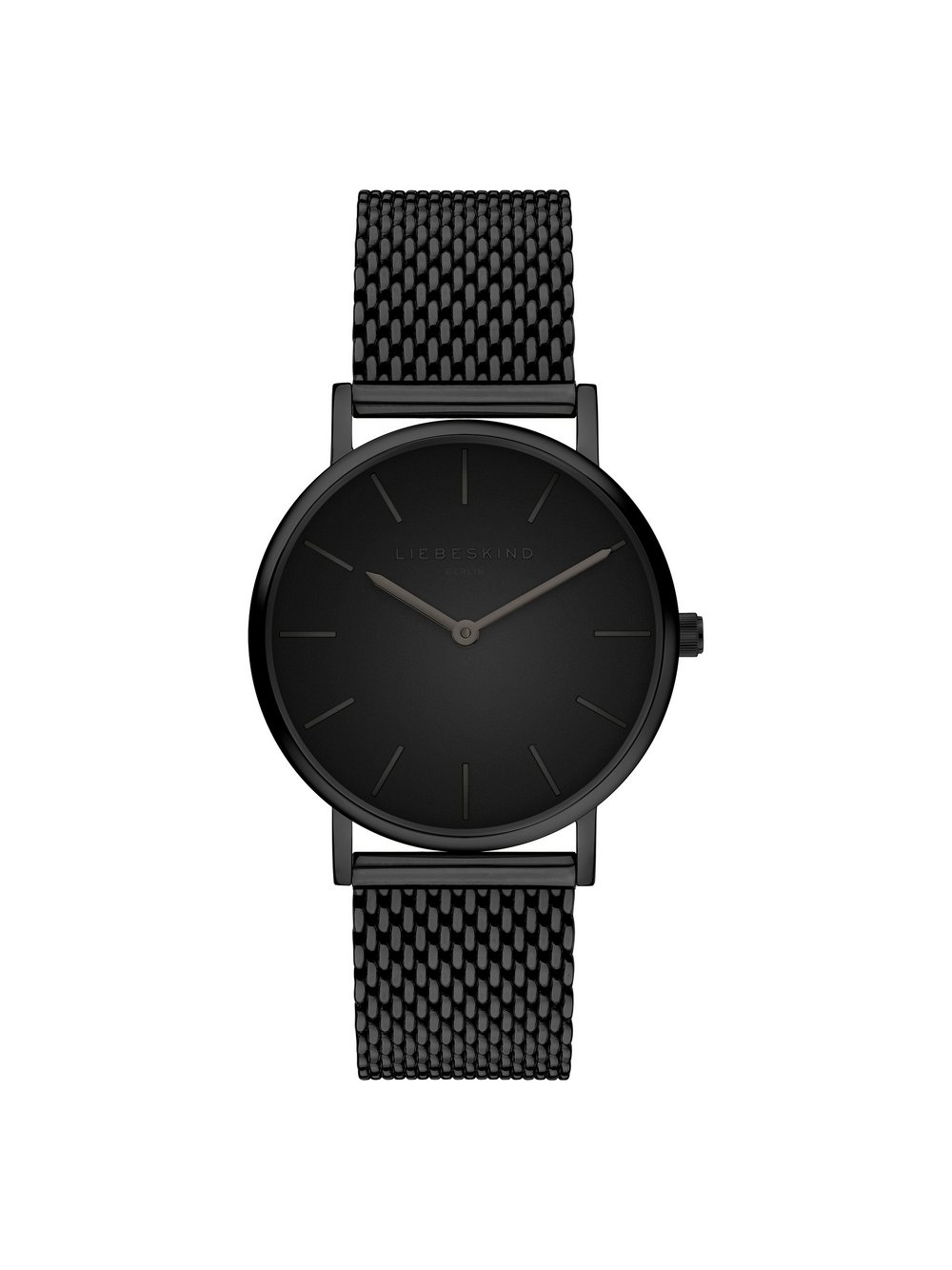 Liebeskind Berlin Uhr Damen Edelstahl schwarz, ONE SIZE