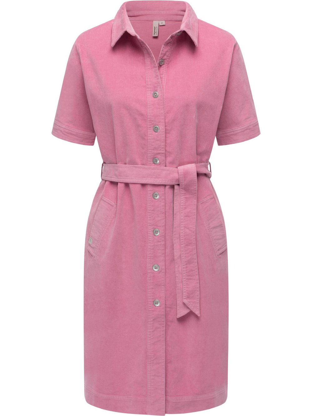 Ragwear Cordkleid Damen Baumwolle rosa, S