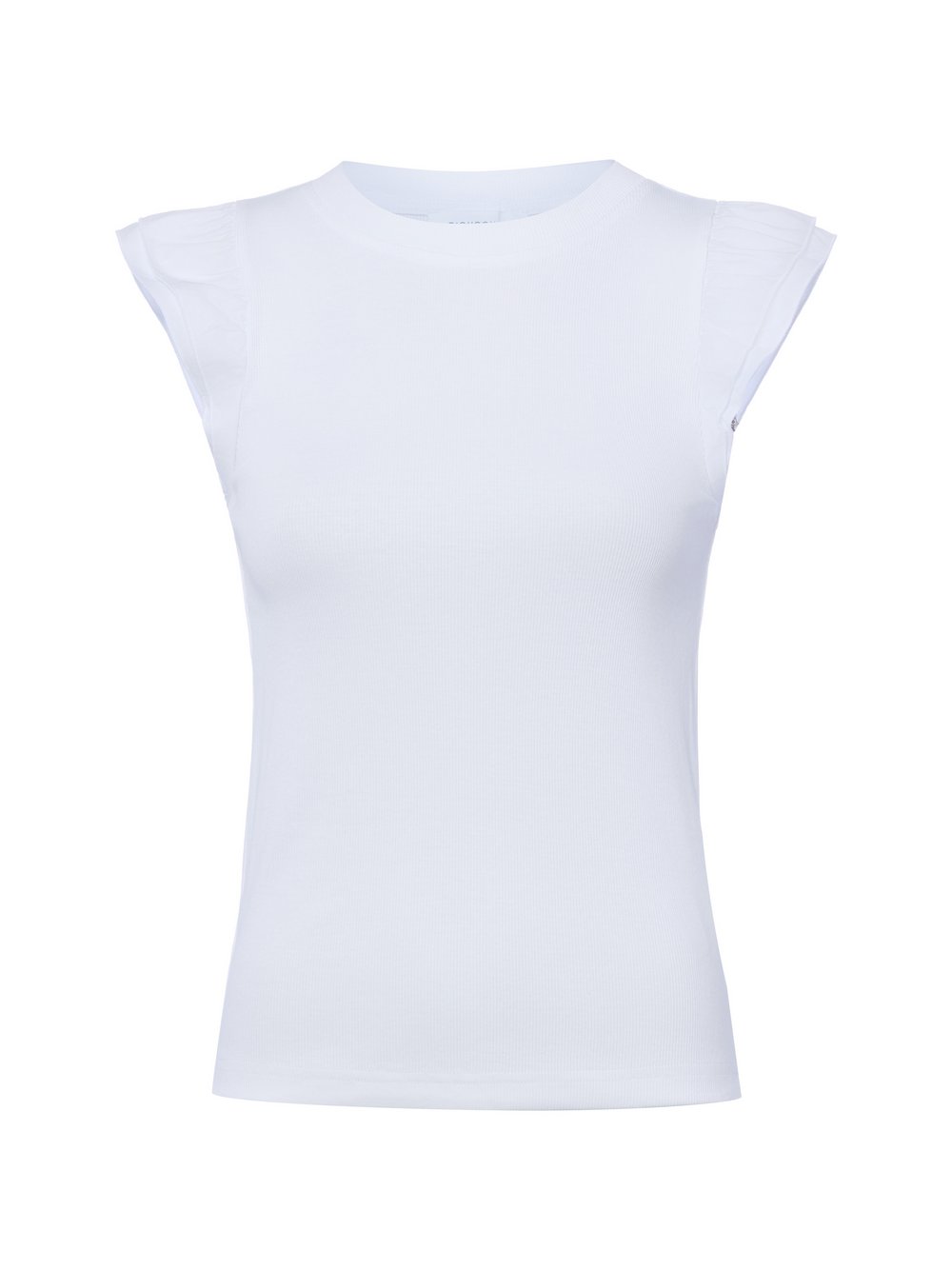 Thumbnail - Rich & Royal Top Damen Baumwolle weiß, L