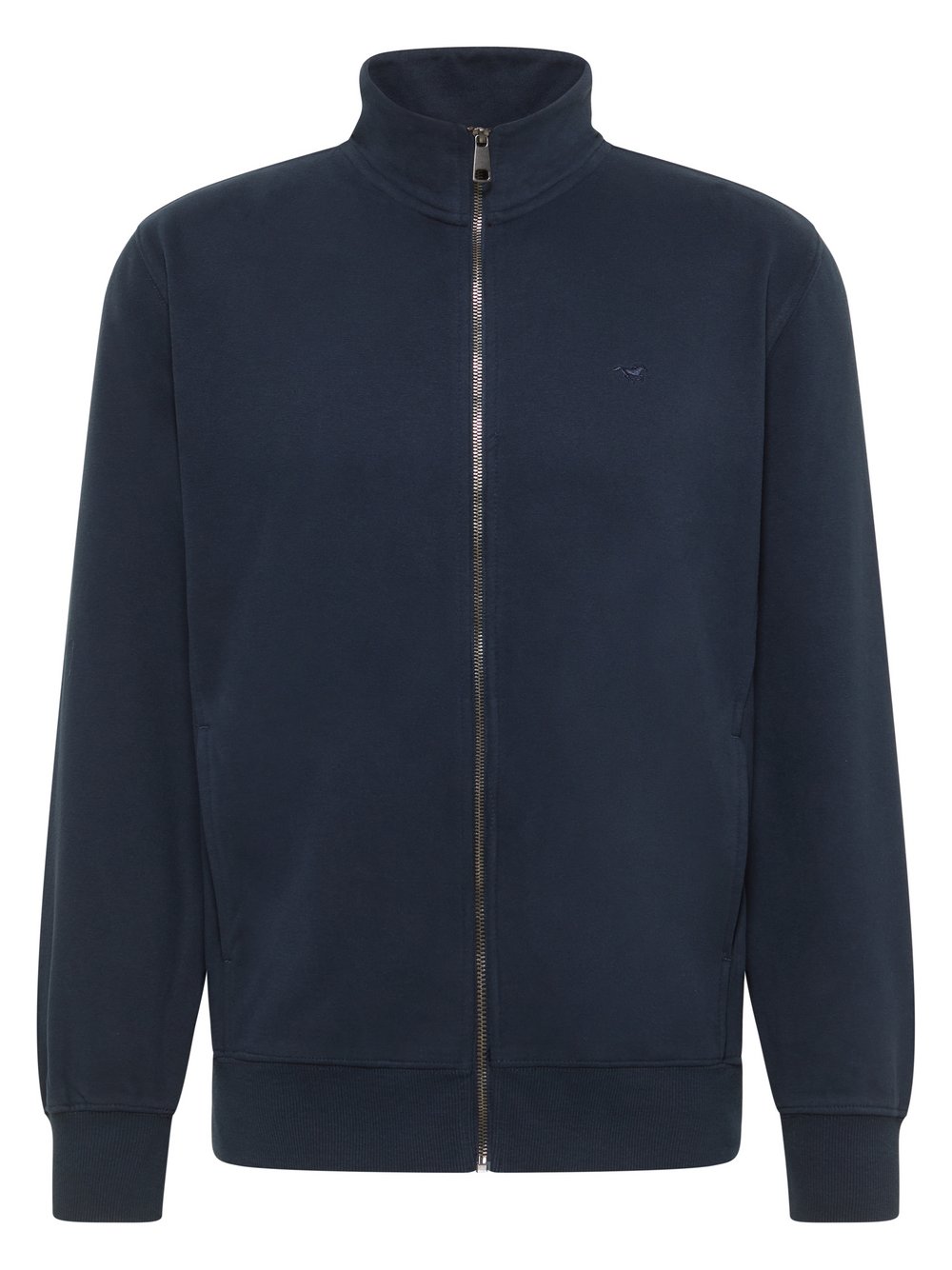 Mustang Sweatjacke Herren Baumwolle blau, 6XL