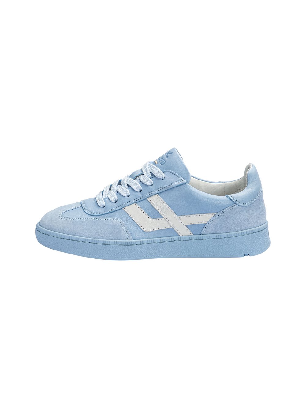 Thumbnail - Lloyd Sneaker Damen Leder blau gemustert, 36