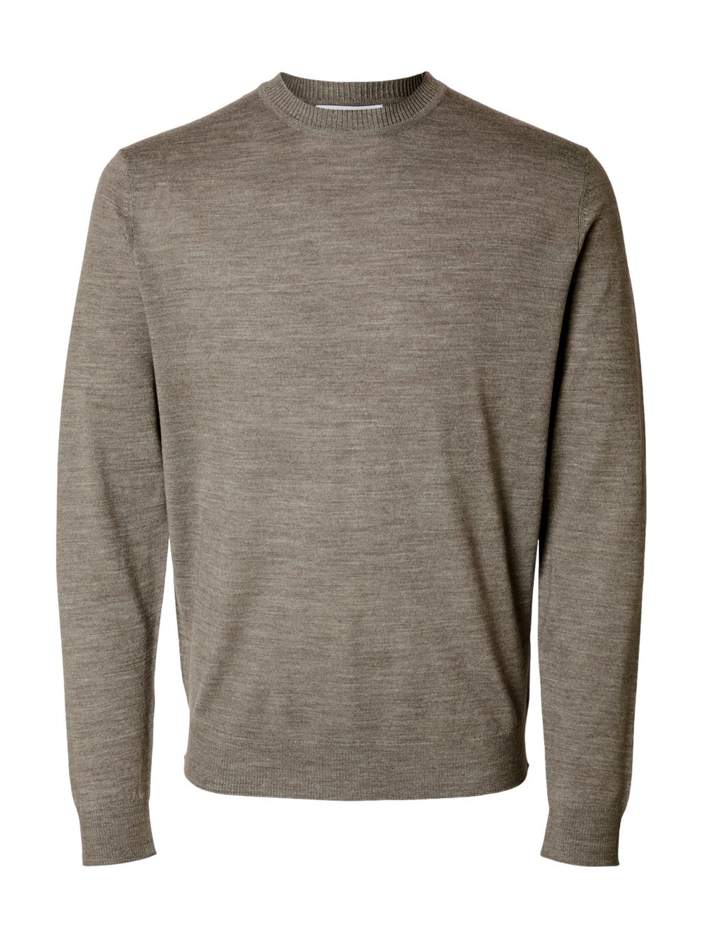 Selected Pullover Herren Wolle braun, M