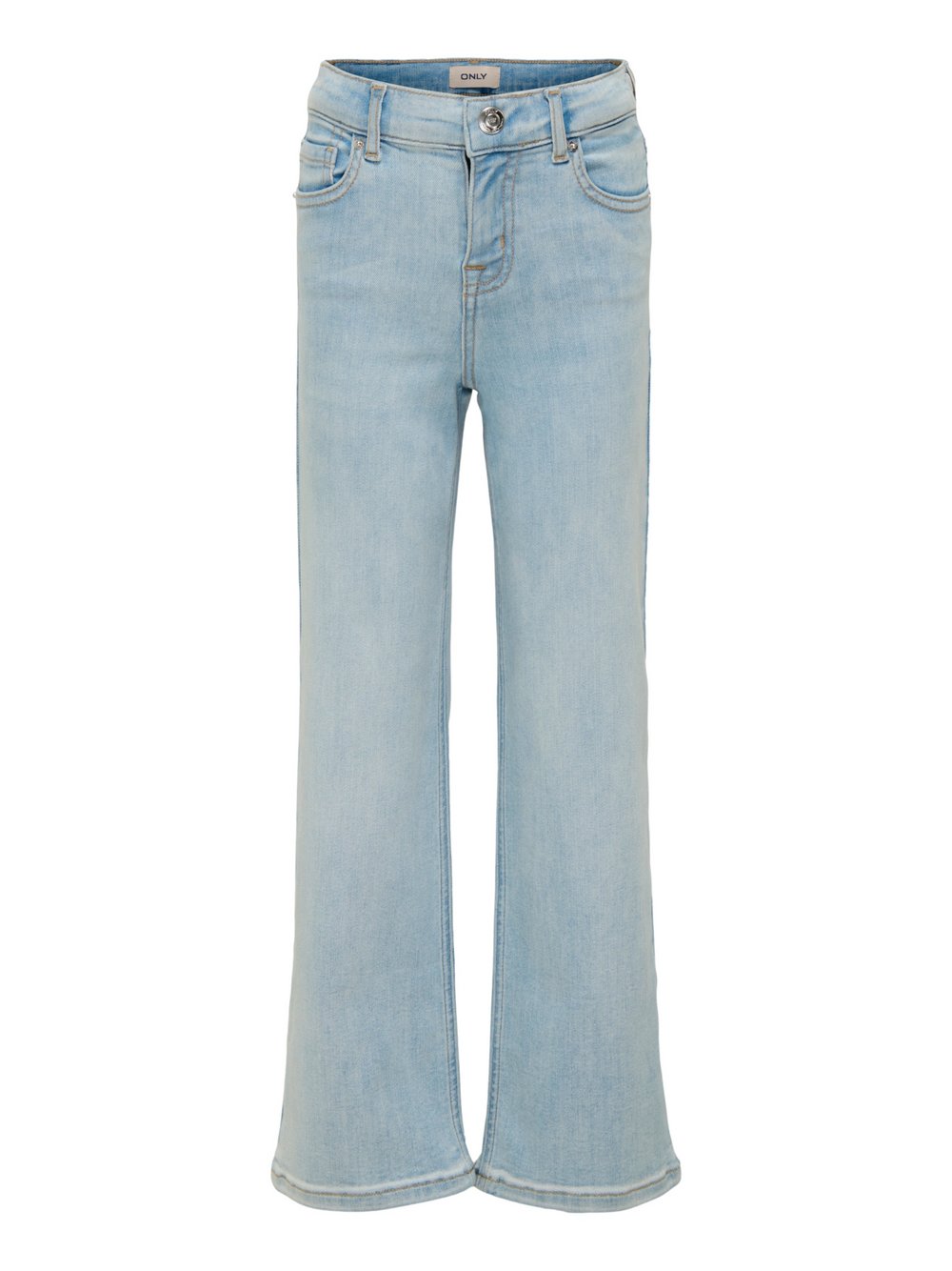 Thumbnail - Only Kids Jeans Mädchen Baumwolle blau, 134