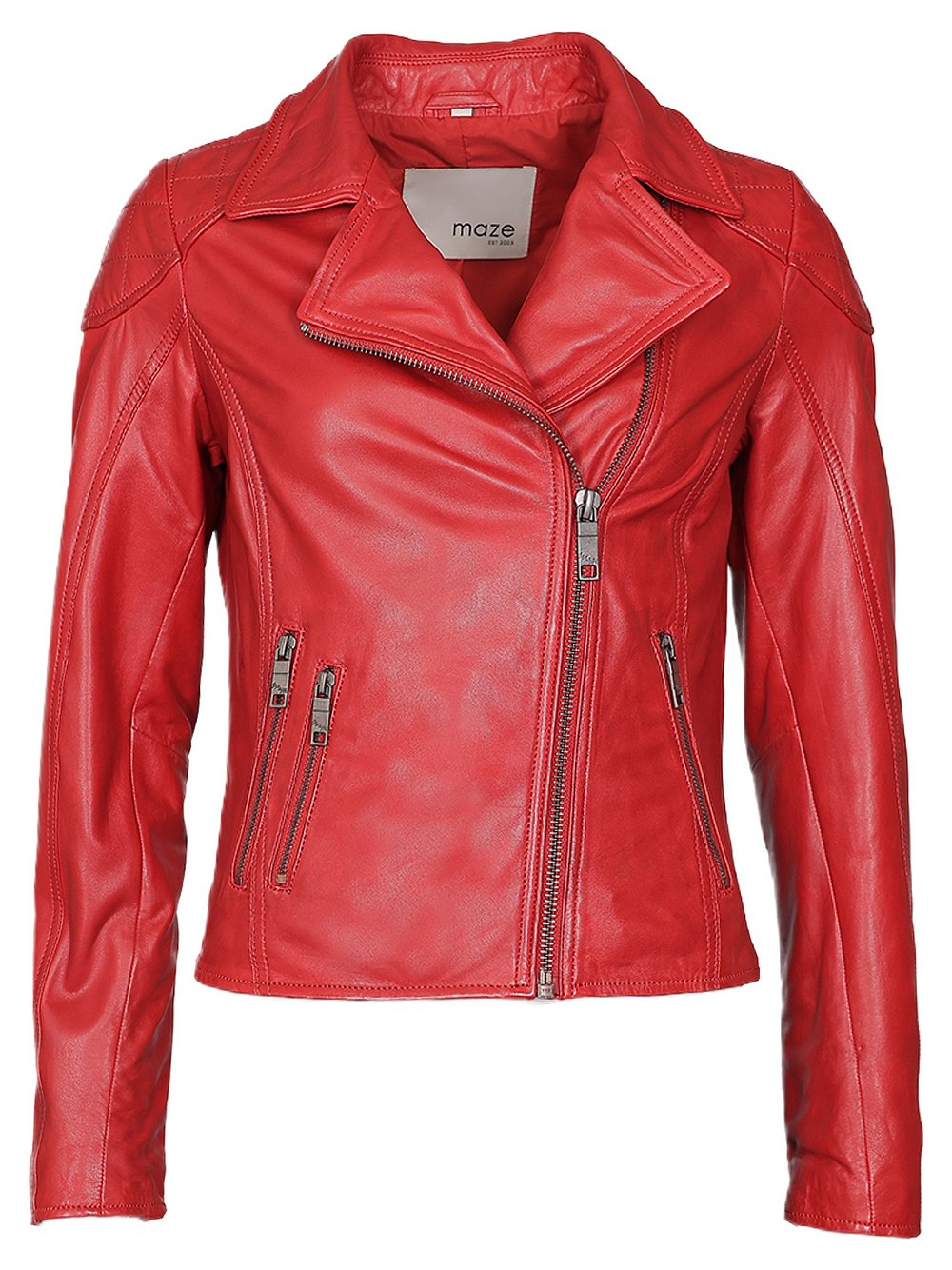 Thumbnail - Maze Lederjacke Damen rot, M