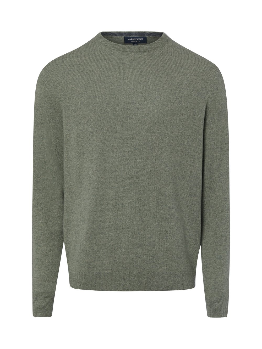 sweter z czystego kaszmiru Mężczyźni Kaszmir (100%) zielony