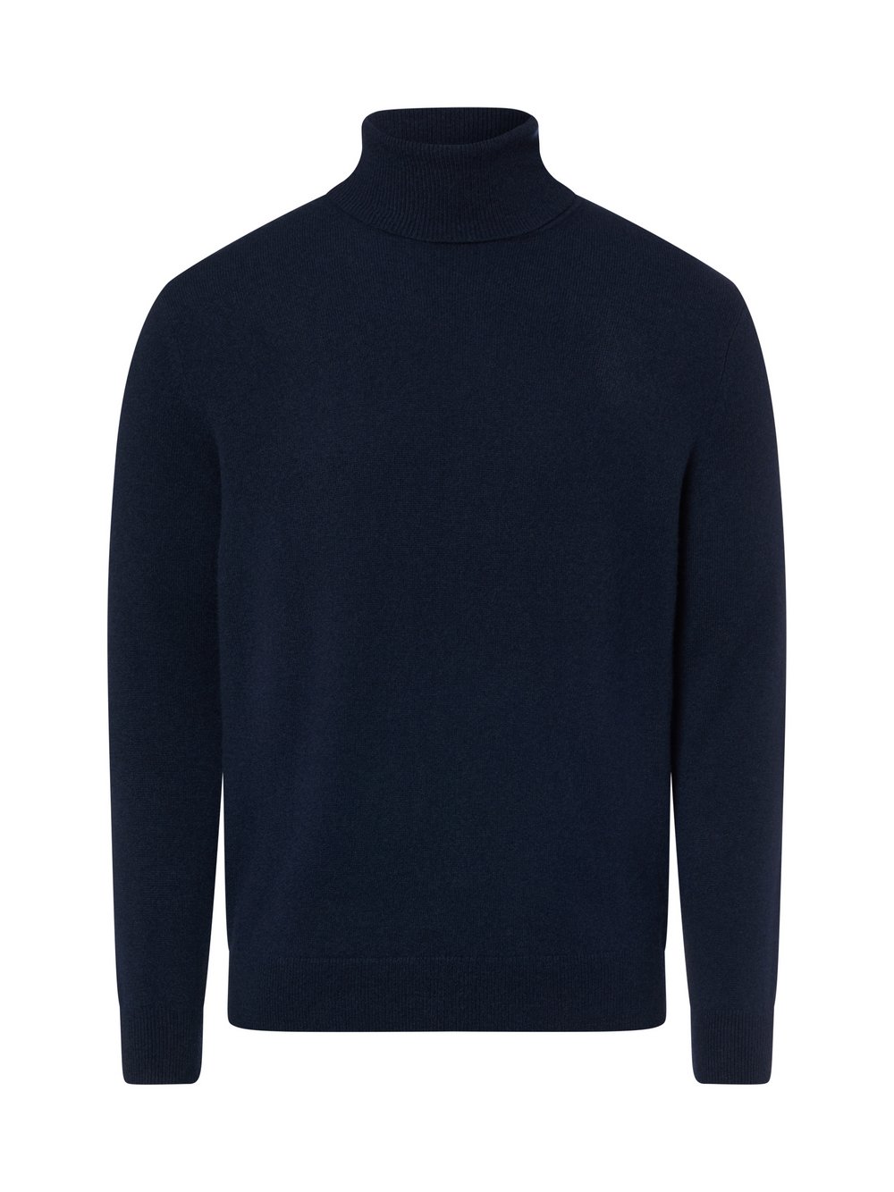 sweter z golfem z czystego kaszmiru Mężczyźni Kaszmir (100%) niebieski