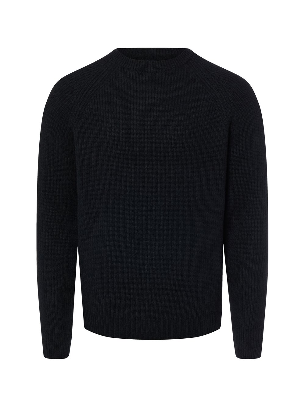 sweter z grubej dzianiny z czystego kaszmiru Mężczyźni Kaszmir (100%) czarny