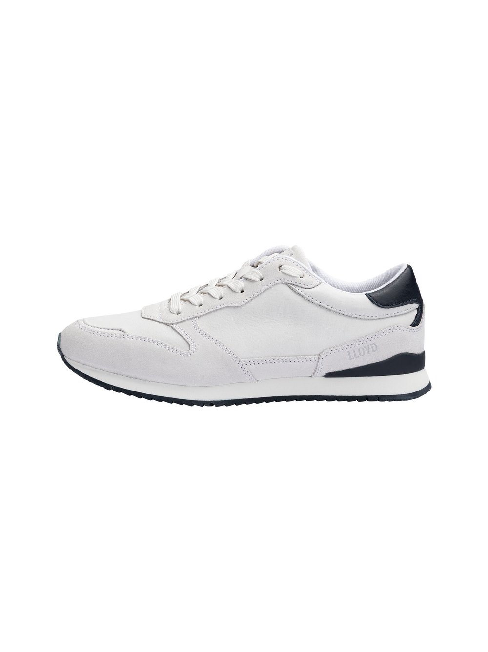 Lloyd Sneaker Herren Leder weiß gemustert, 125