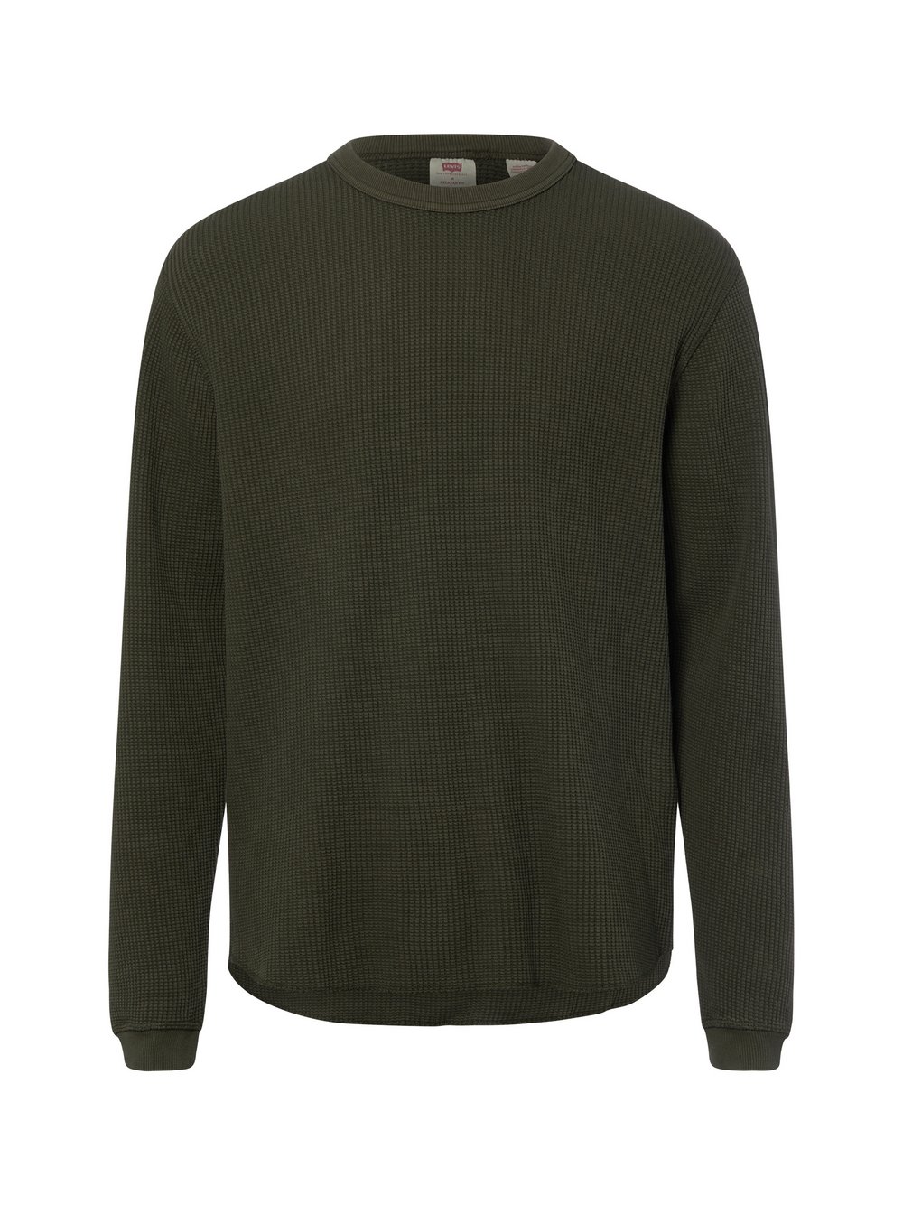 VAN GRAAF Levi's Damen Khaki Langarmshirt Herren Baumwolle (100%) Grün, Groß