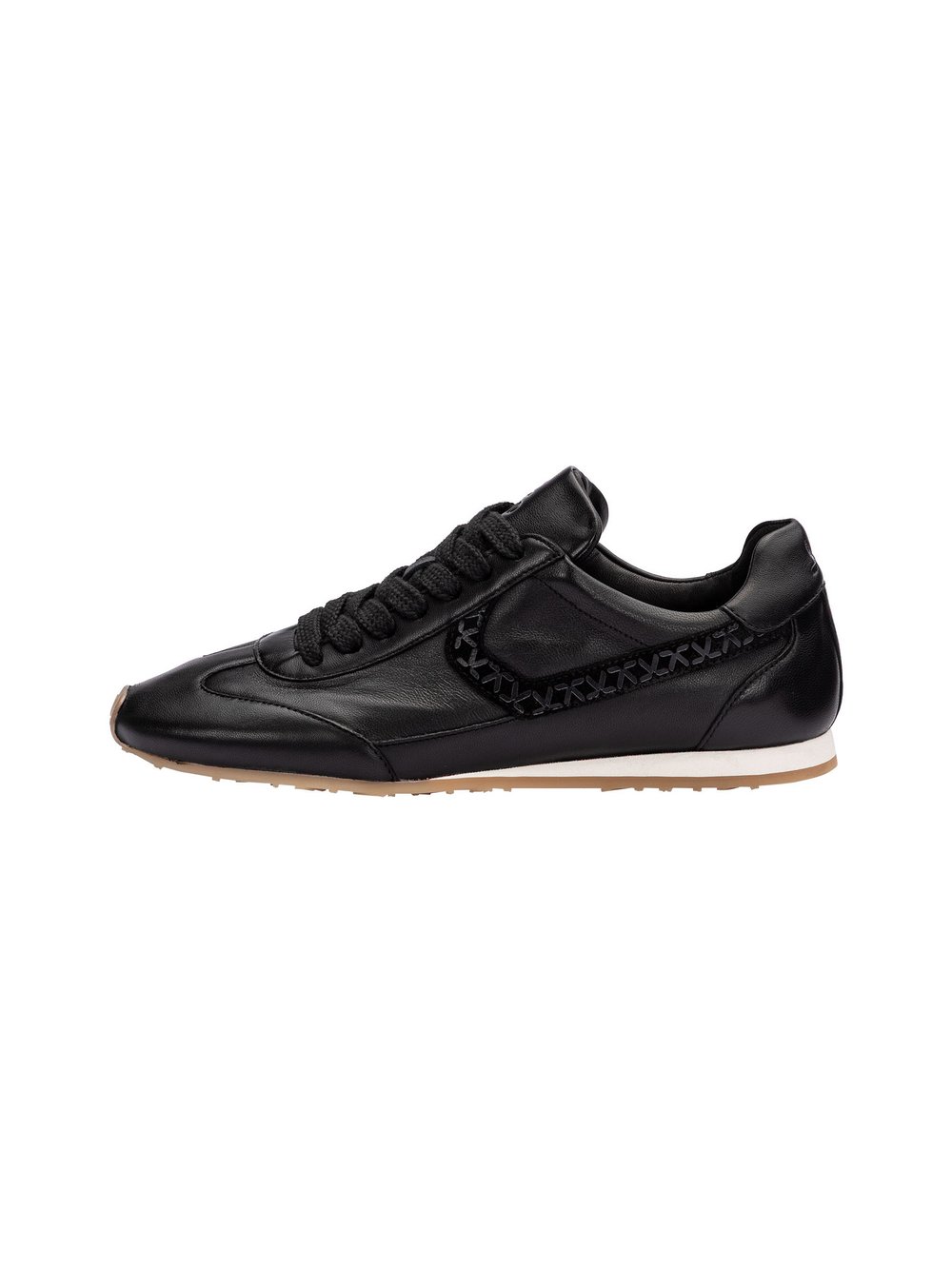 Lloyd Sneaker Damen Leder schwarz gemustert, 39