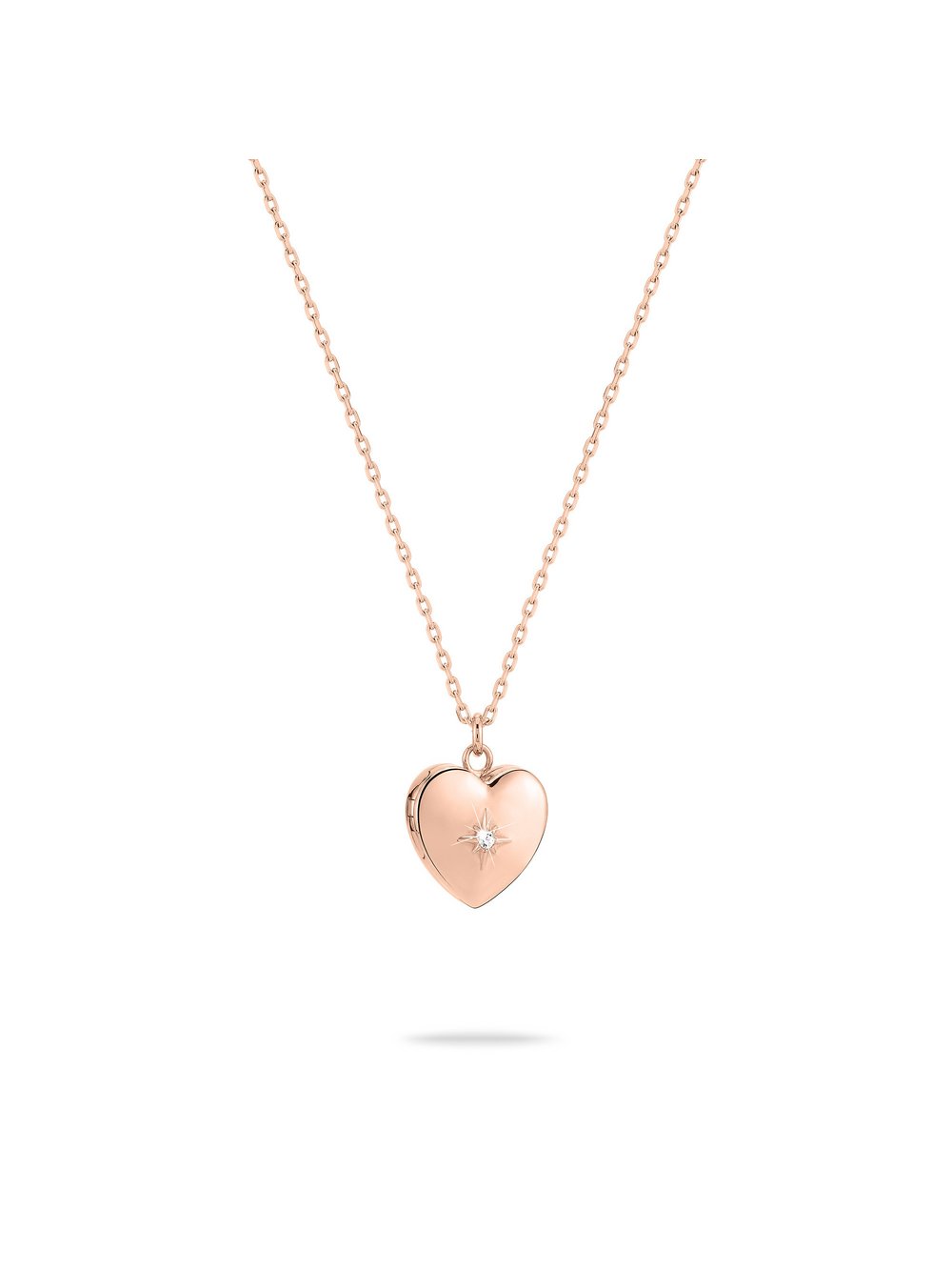 Thumbnail - Tamaris Heart Amulette Damen Edelstahl roségold, ONE SIZE