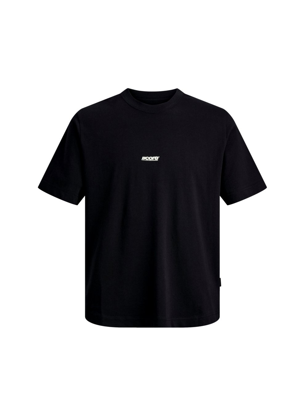 Jack & Jones T-Shirt Herren Baumwolle schwarz bedruckt, XL