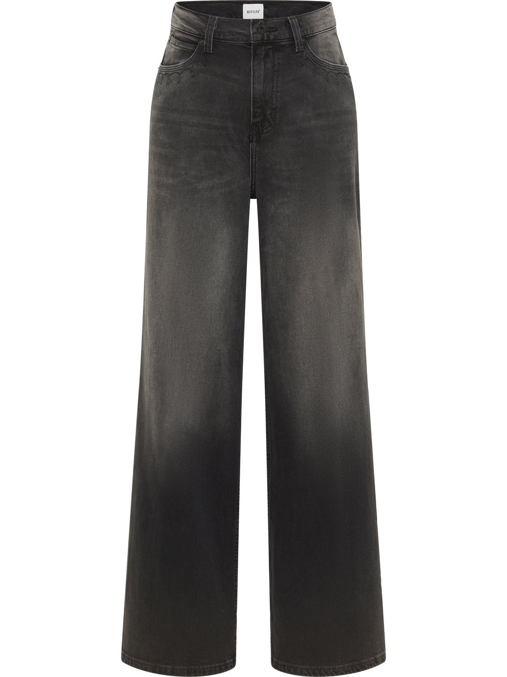 Mustang Jeans Damen Baumwolle grau, 34-34