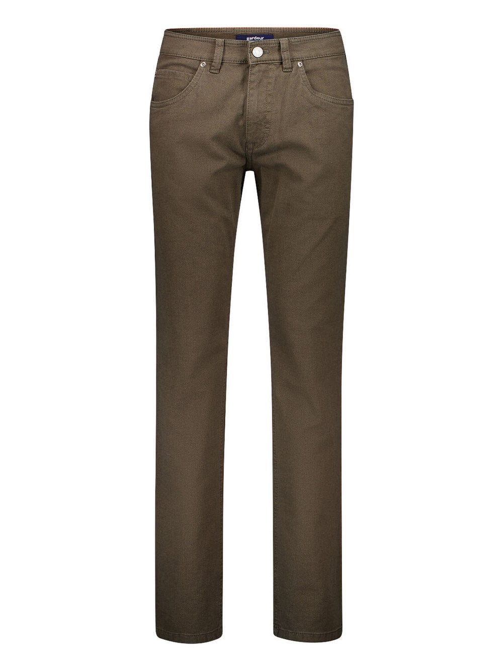 Gardeur Hose BILL Herren Baumwolle braun, 36-32