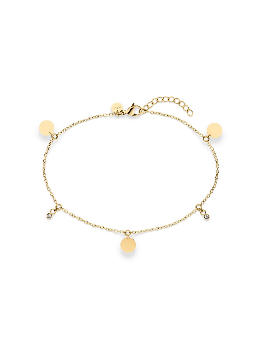 s.Oliver Fußkette Damen gold, ONE SIZE