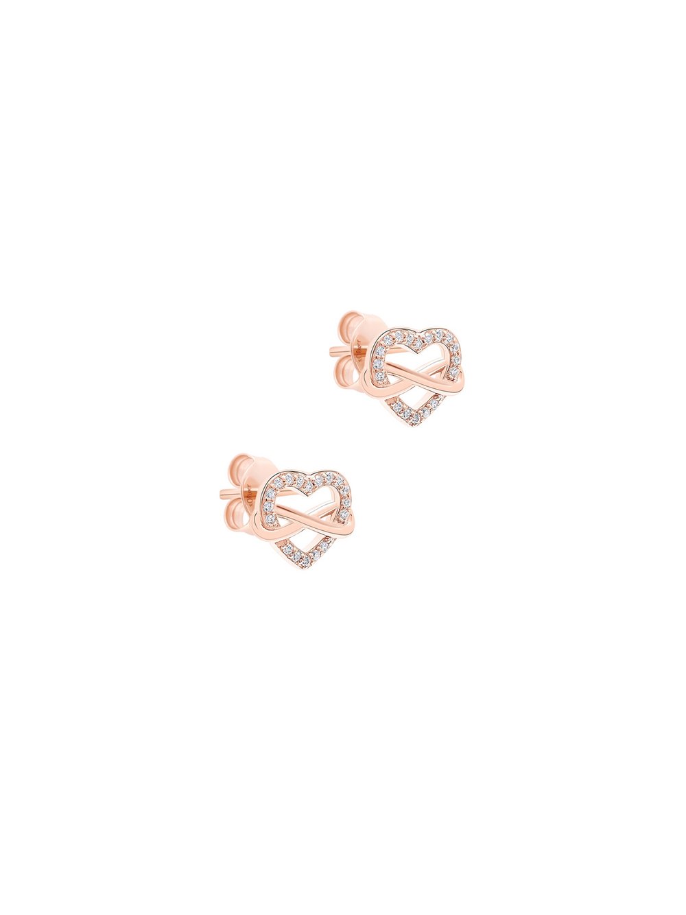 s.Oliver Ohrstecker Damen roségold, ONE SIZE