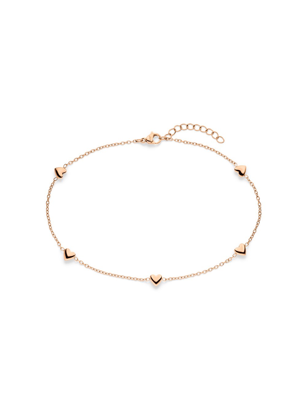 s.Oliver Fußkette Damen roségold, ONE SIZE