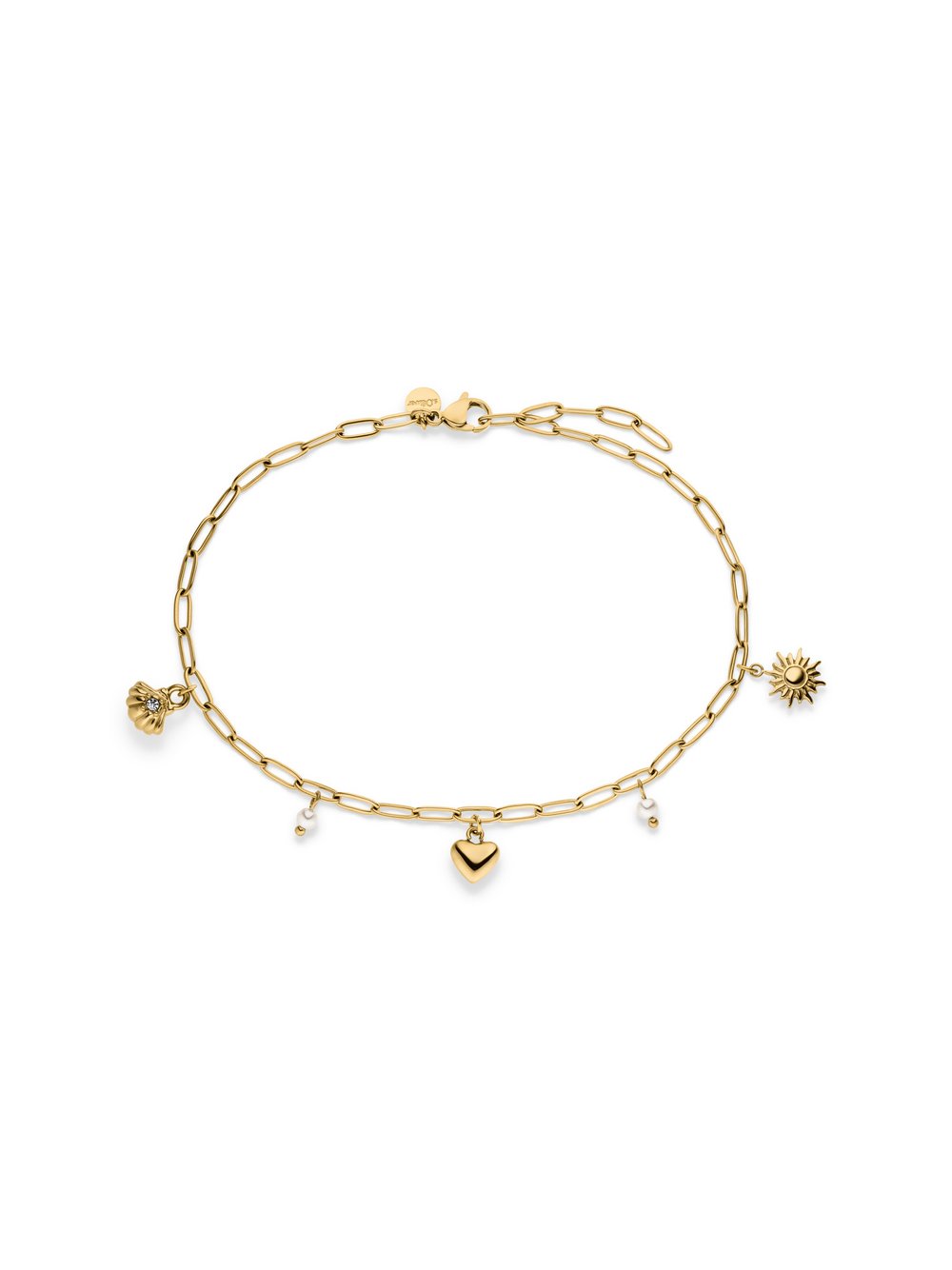 s.Oliver Fußkette Damen gold, ONE SIZE