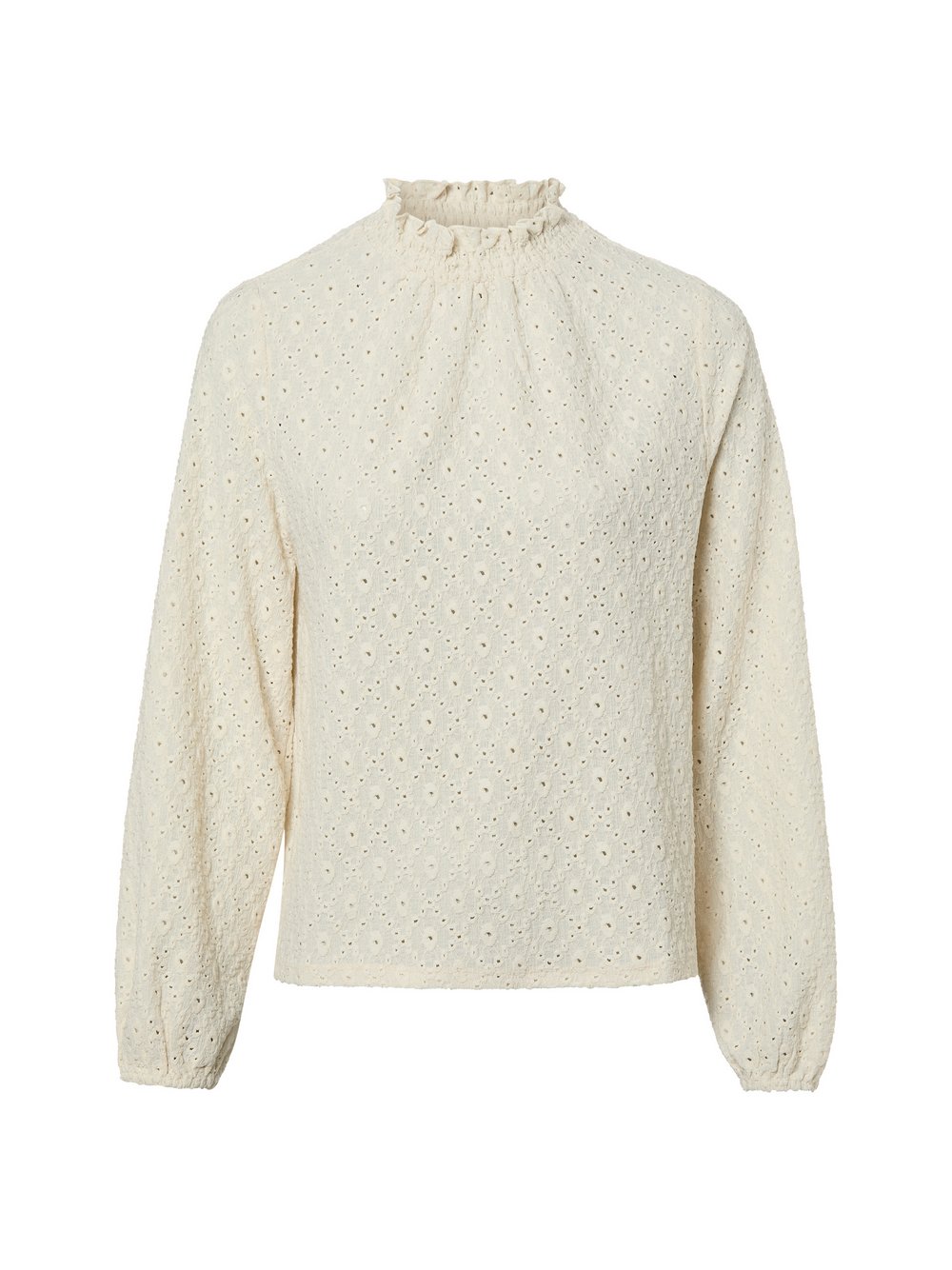 zero Blusenshirt Damen weiß strukturiert, 38