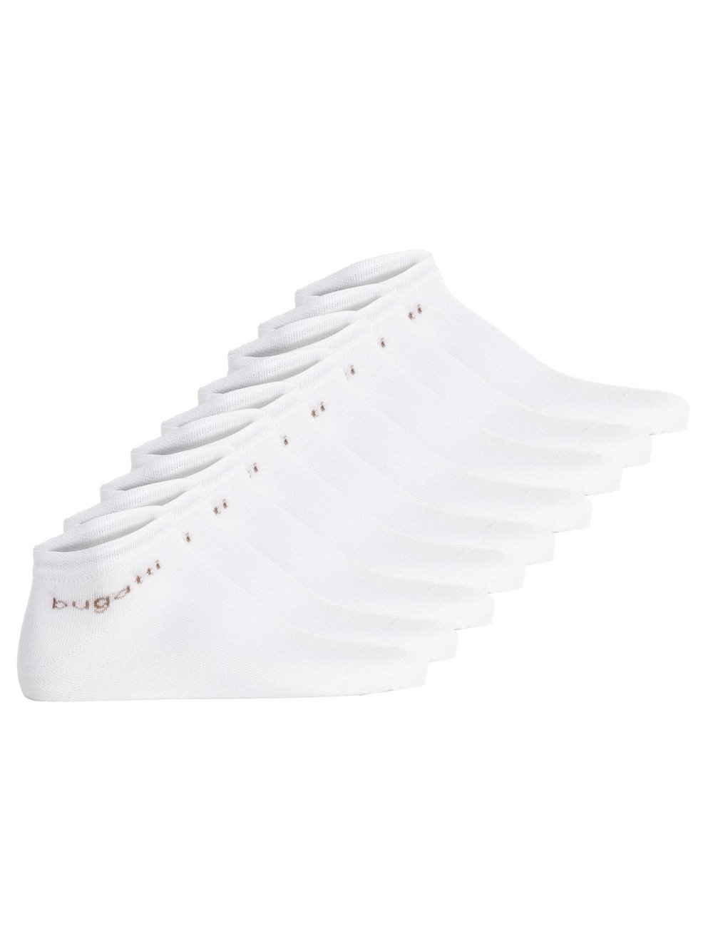 Bugatti Socken 9er Pack Herren Baumwolle weiß, 39-42