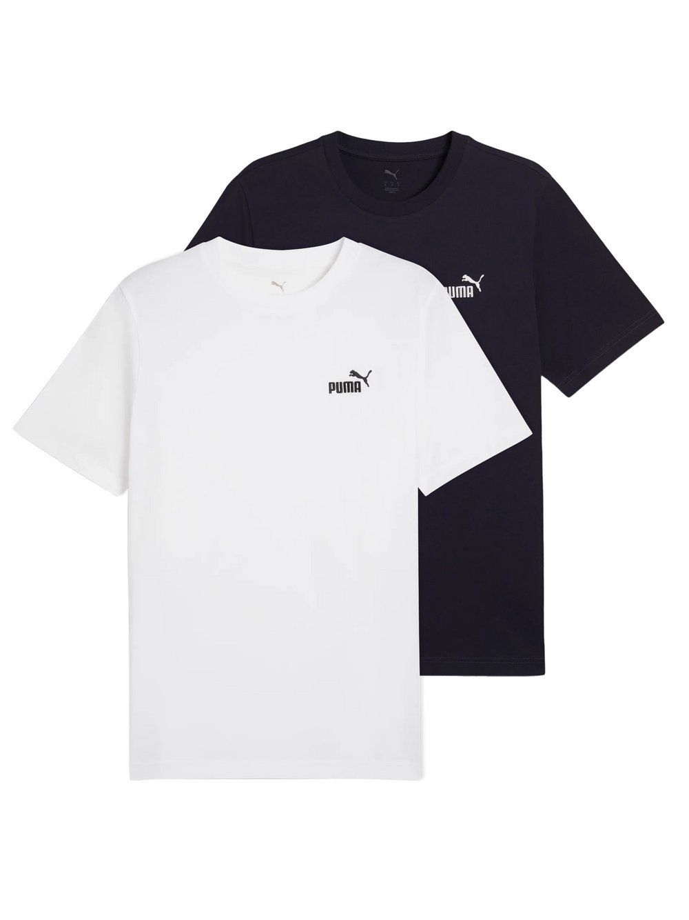 Puma T-Shirt 2er Pack Herren Baumwolle mehrfarbig, XXL