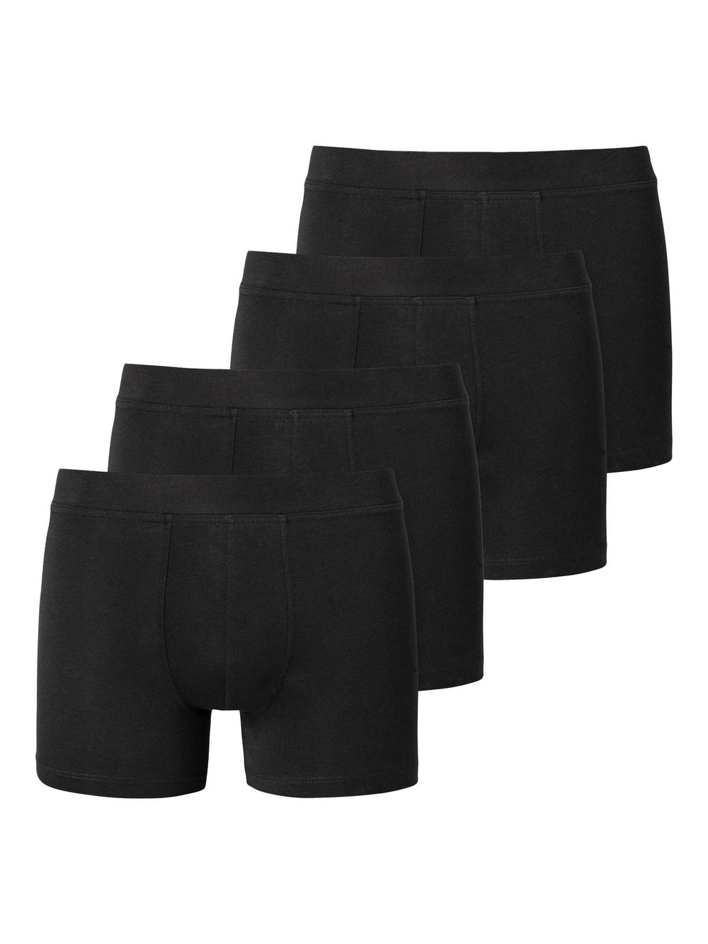 Thumbnail - Schiesser Boxershort 4er Pack Jungen Baumwolle schwarz, M