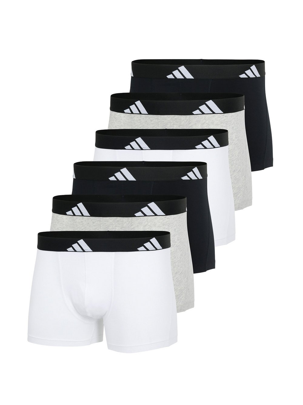 adidas Originals Boxershort 6er Pack Herren Baumwolle mehrfarbig, L