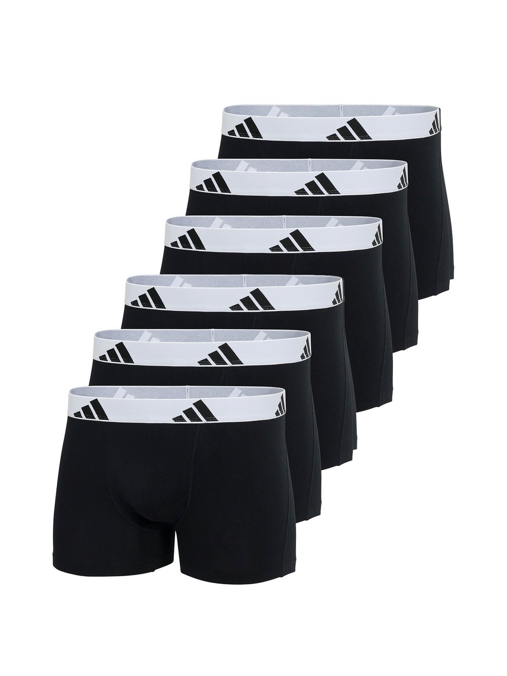 adidas Originals Boxershort 6er Pack Herren Baumwolle mehrfarbig, L