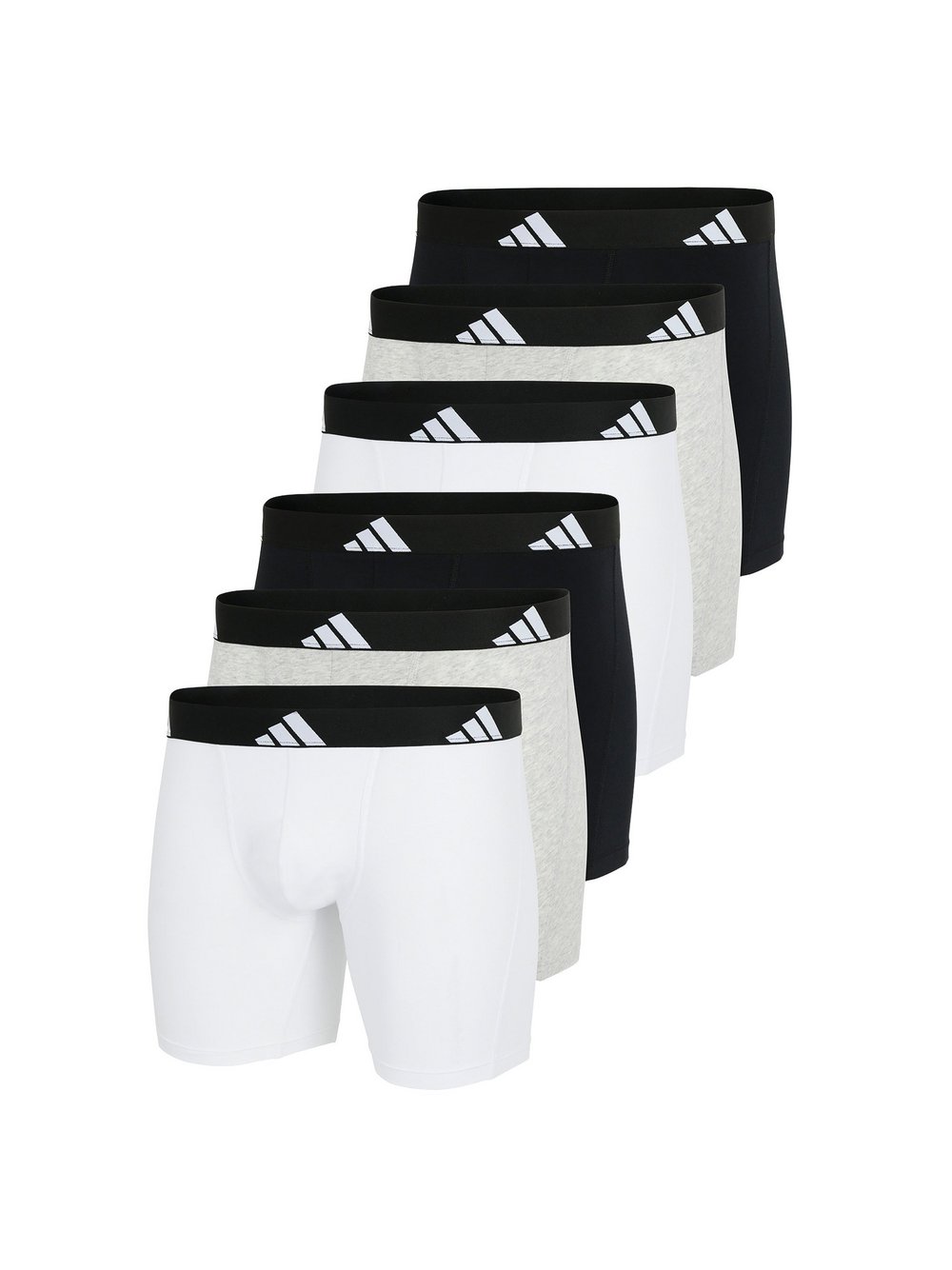 adidas Originals Boxershort 6er Pack Herren Baumwolle mehrfarbig, M