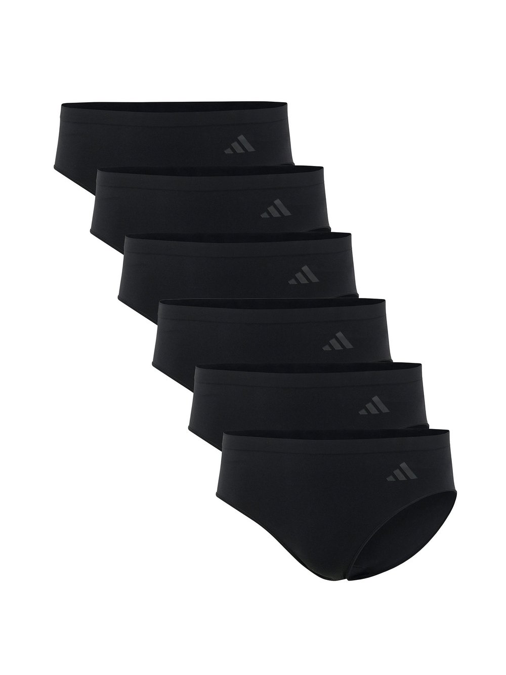 Thumbnail - adidas Originals Slip 6er Pack Damen Polyamid schwarz, S