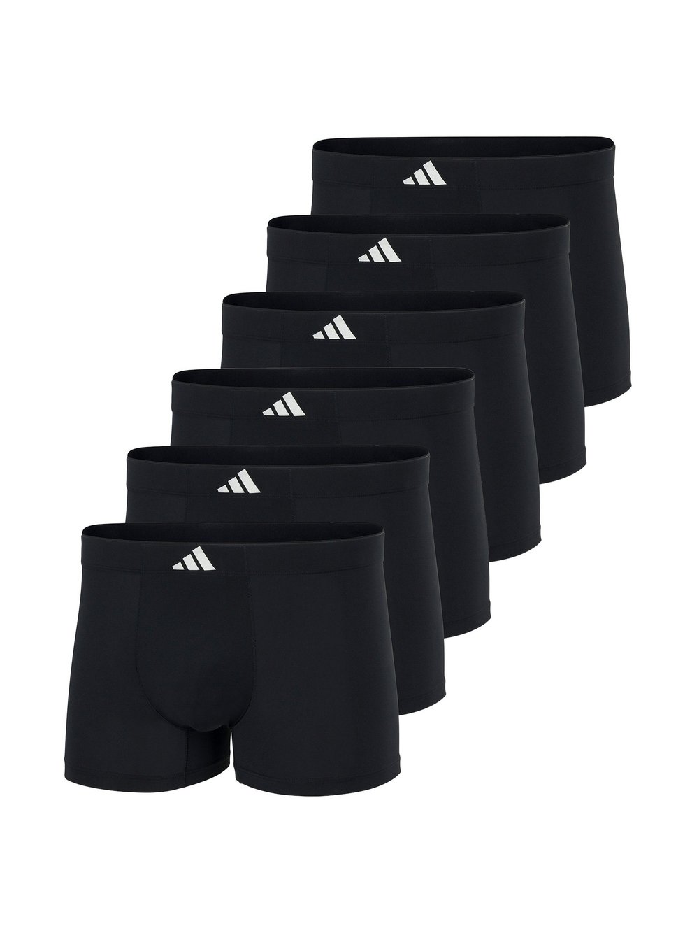 adidas Originals Boxershort 6er Pack Herren schwarz, L