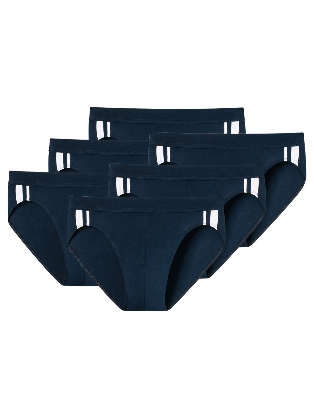 Schiesser Slip 6er Pack Herren Baumwolle mehrfarbig, S