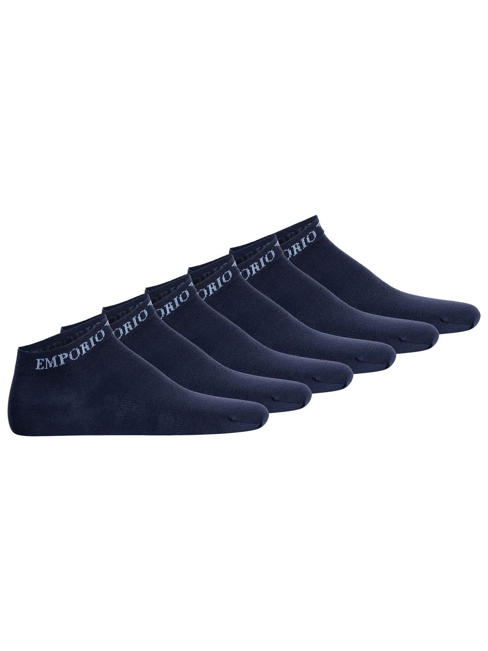 Emporio Armani Socken 6er Pack Herren Baumwolle blau, 4447