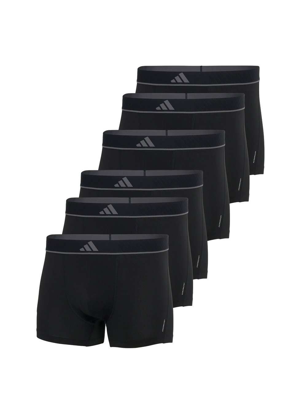 adidas Originals Boxershort 6er Pack Herren schwarz, XL