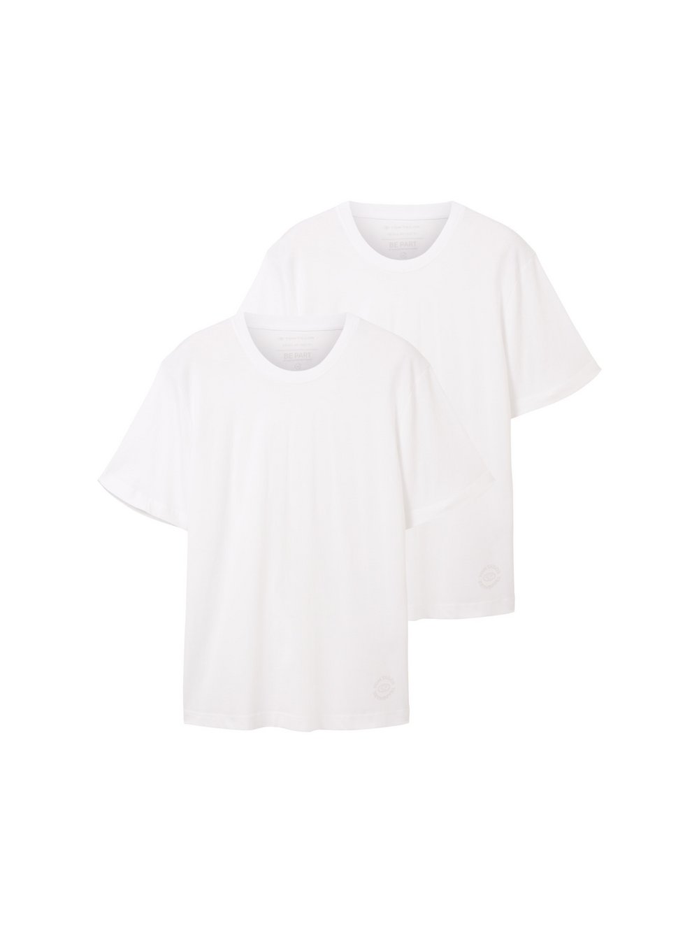 Tom Tailor T-Shirt Herren Baumwolle weiß, XXL