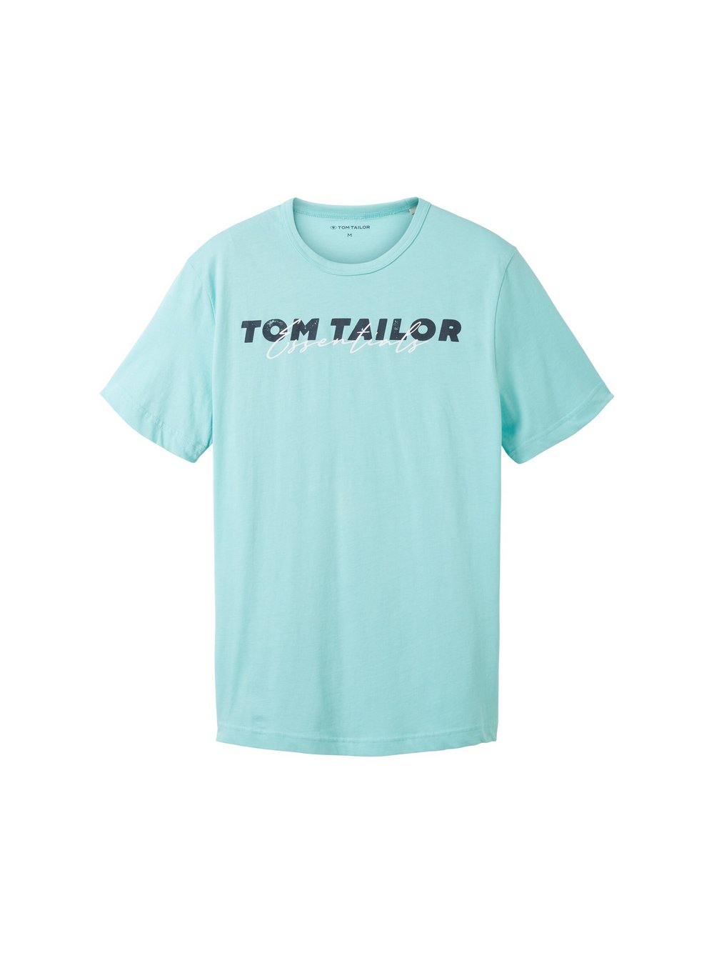 Tom Tailor T-Shirt Herren Baumwolle blau bedruckt, XL