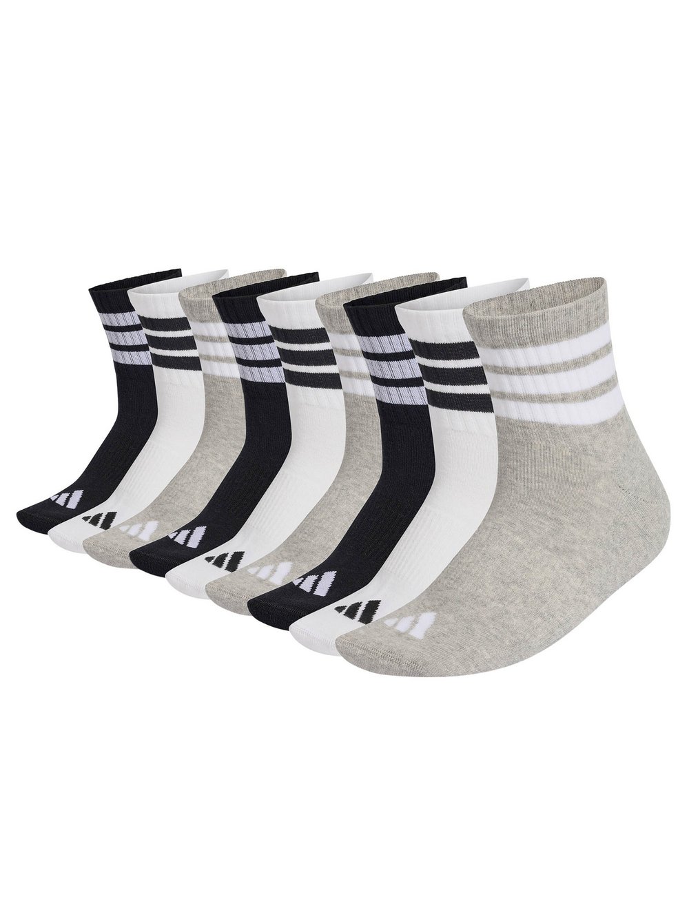 adidas Originals Socken 9er Pack Damen Baumwolle mehrfarbig, 43-45