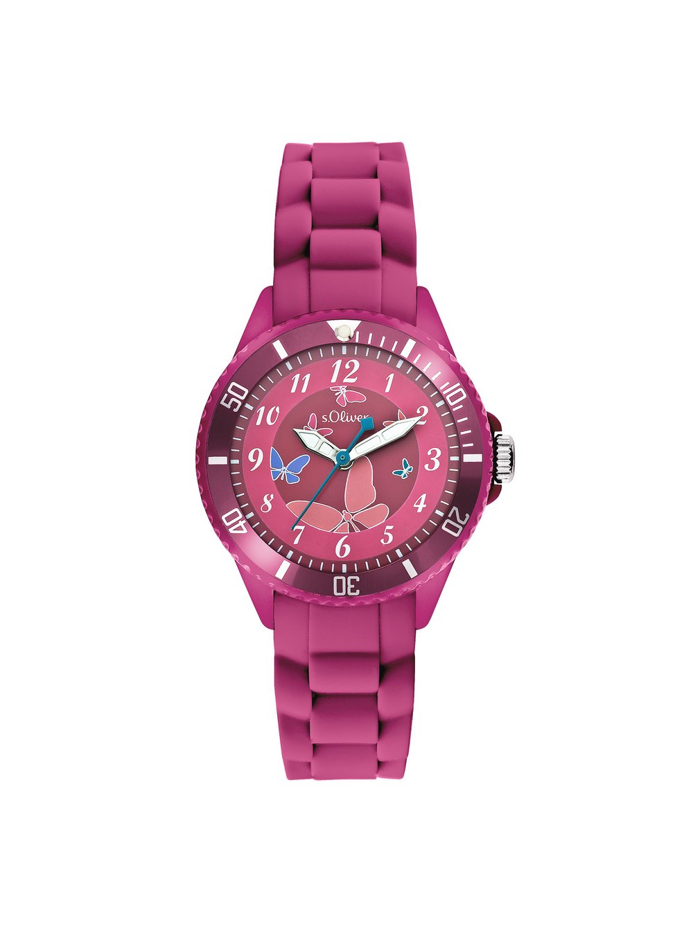 Thumbnail - s.Oliver Armbanduhr  Mädchen lila, ONE SIZE