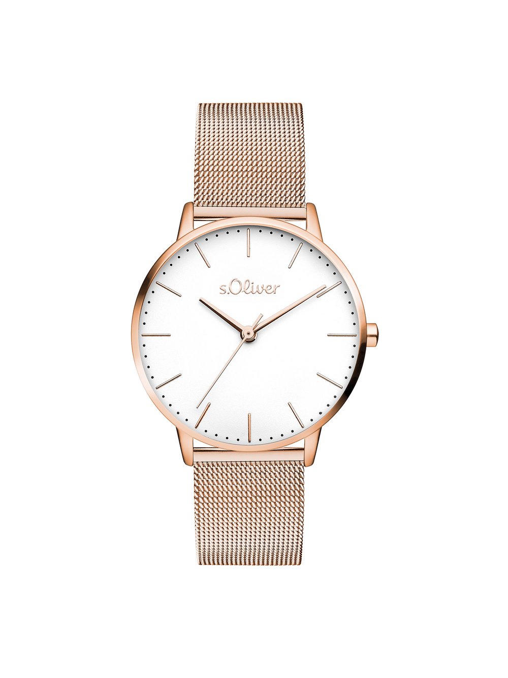 s.Oliver Armbanduhr Damen roségold, ONE SIZE