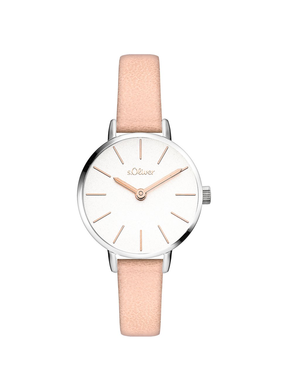 s.Oliver Armbanduhr Damen rosa, ONE SIZE