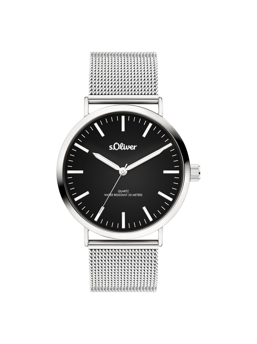 s.Oliver Armbanduhr Damen silber, ONE SIZE - Edelstahl