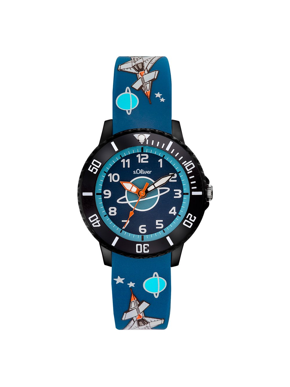 s.Oliver Armbanduhr  Jungen blau, ONE SIZE