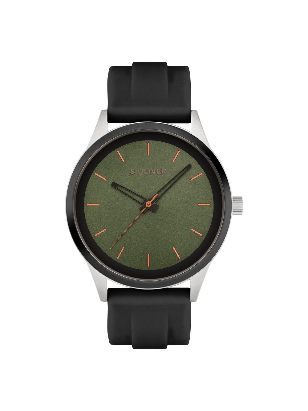 Thumbnail - s.Oliver Armbanduhr  Herren schwarz, ONE SIZE