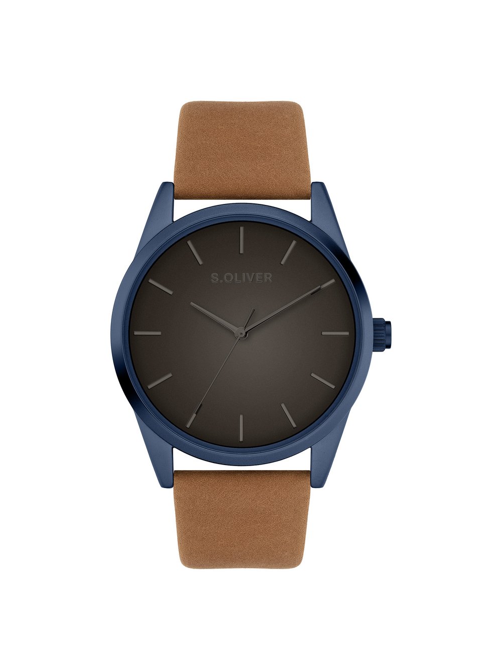 s.Oliver Armbanduhr Herren braun, ONE SIZE