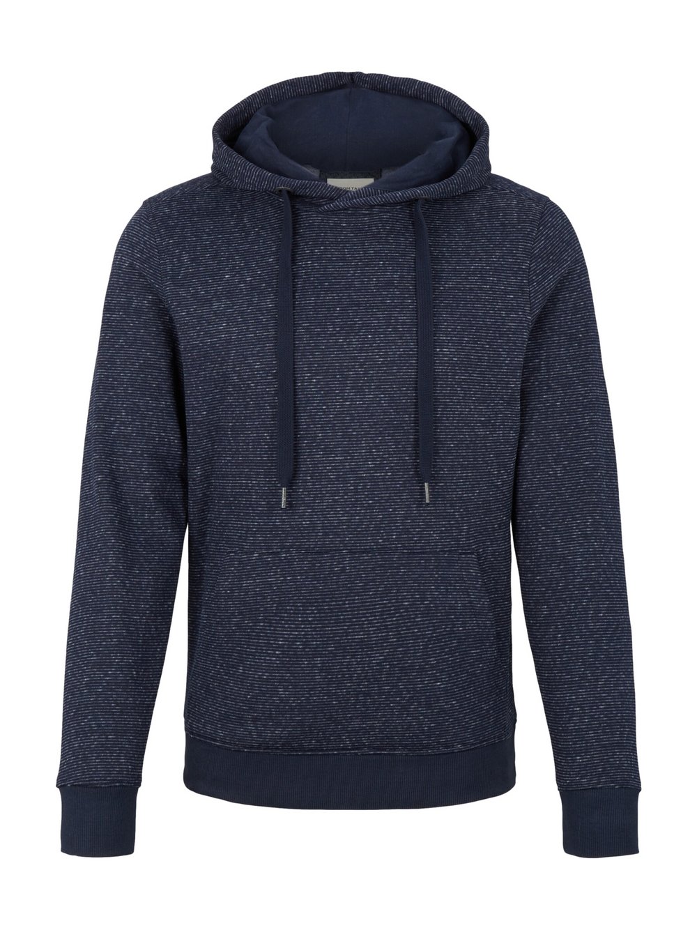 Tom Tailor Kapuzensweatshirt Herren blau gestreift, XXXL