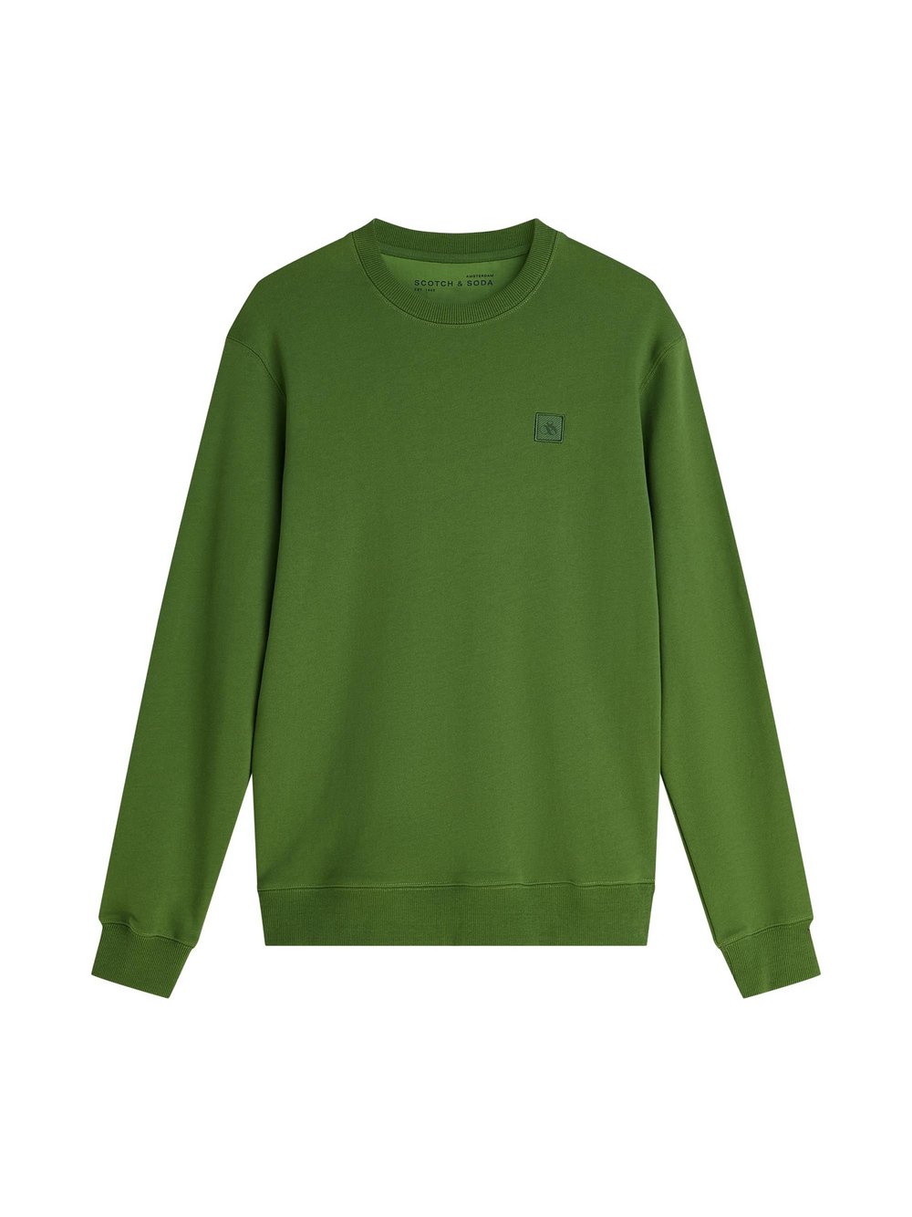VAN GRAAF Scotch & Soda Herren Grün Sweatshirt Baumwolle Xxl