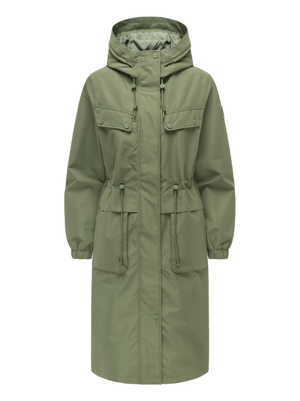 Thumbnail - Navahoo Langmantel Damen grün, XXXL