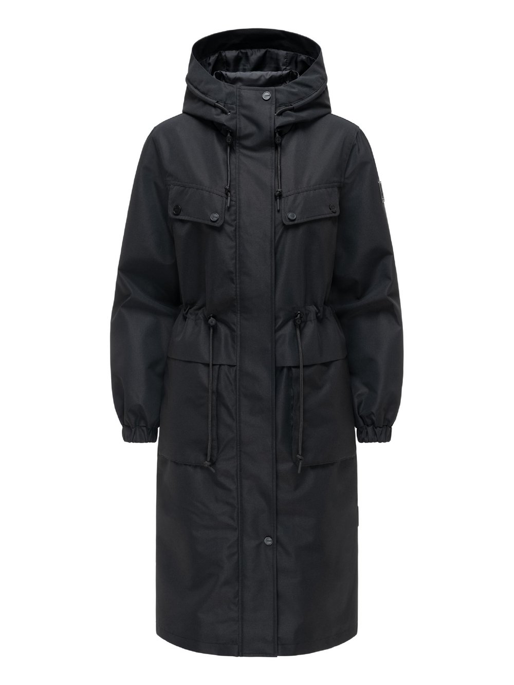 Thumbnail - Navahoo Langmantel Damen schwarz, S