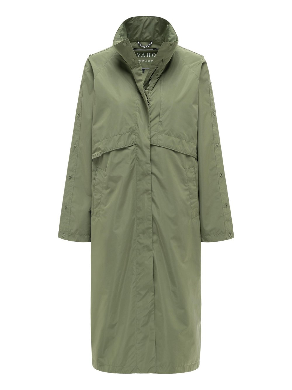 Thumbnail - Navahoo Langmantel Damen grün, M